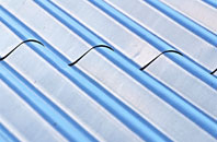 Burnworthy corrugated roofing